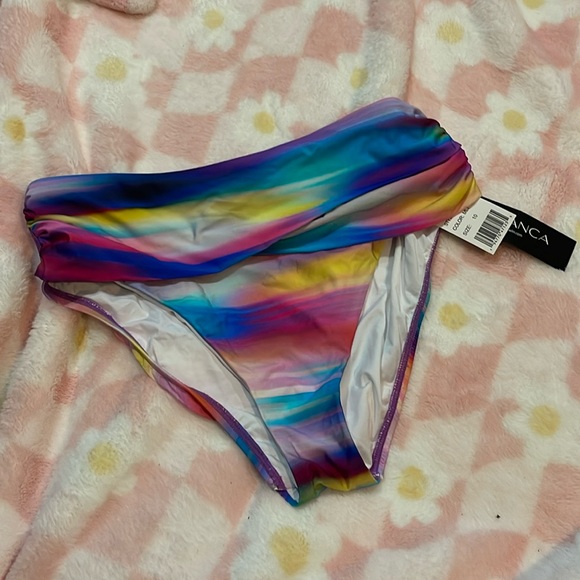 NWT LaBlanca tummy control sash waist swim bottom 10 - Picture 1 of 6
